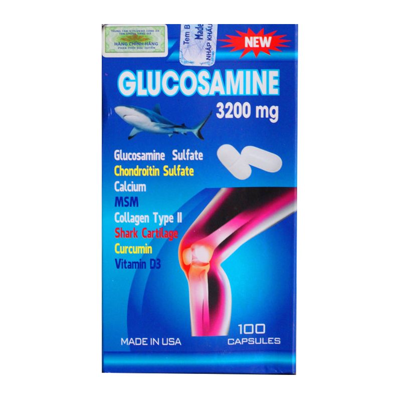 Thuốc Glucosamine 3200mg: Công Dụng Và Cách Sử Dụng Hiệu Quả