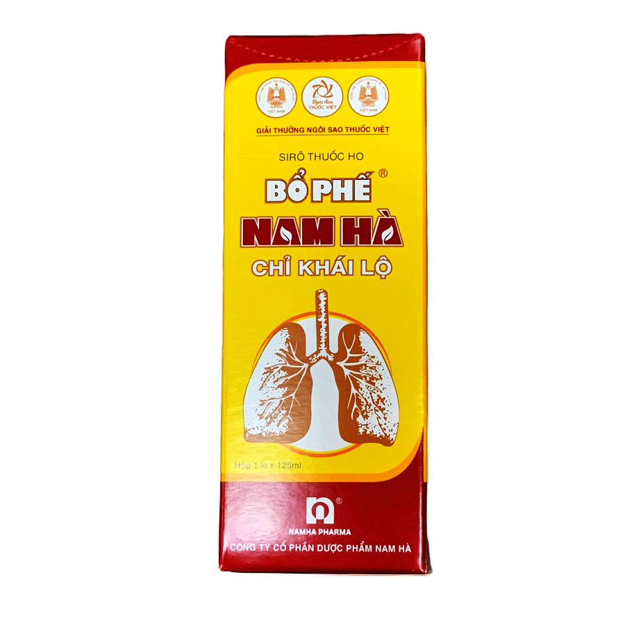 Bổ phế Nam Hà chỉ khái lộ hộp 1 lọ x 125ml Nam Hà