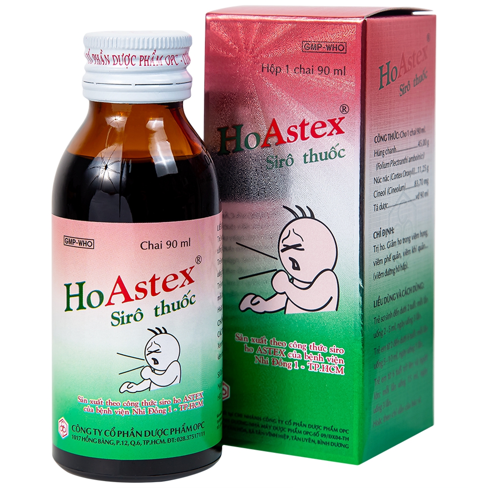 Ho Astex lọ 90ml OPC