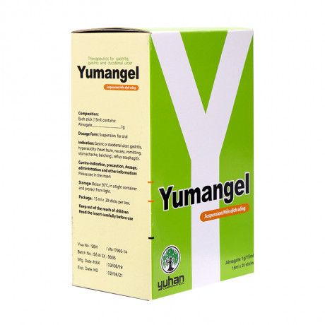 Yumangel hộp 20 gói x 15ml Yuhan Hàn Quốc