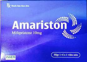 Amariston Mifepristone 10mg tránh thai hộp 1 viên nén INVE