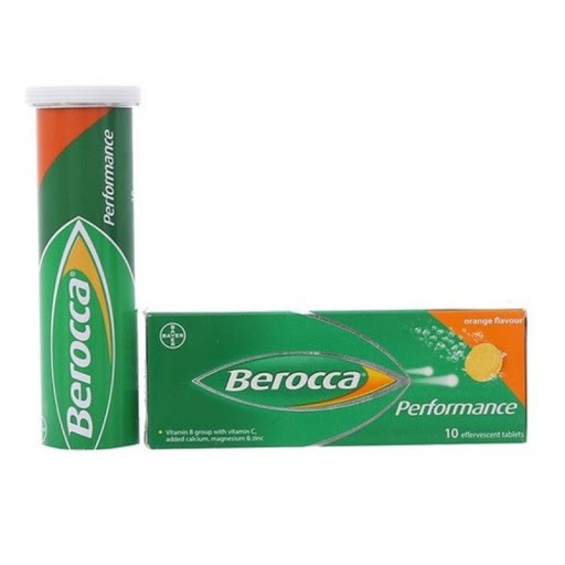 Beroca viên sủi vị Cam tuýp 10 viên Bayer