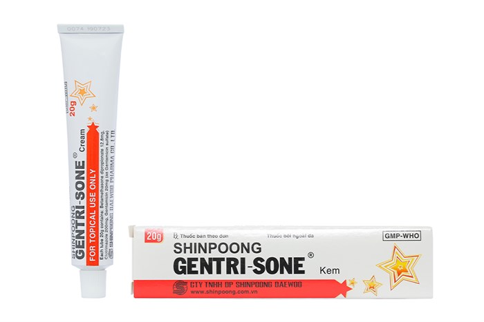 Gentrisone tuýp 20g Shinpoong